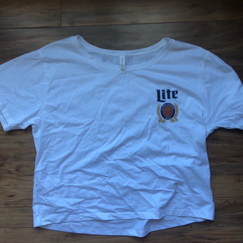Miller Lite crop top